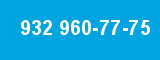 932 960-77-75 932 960-77-75